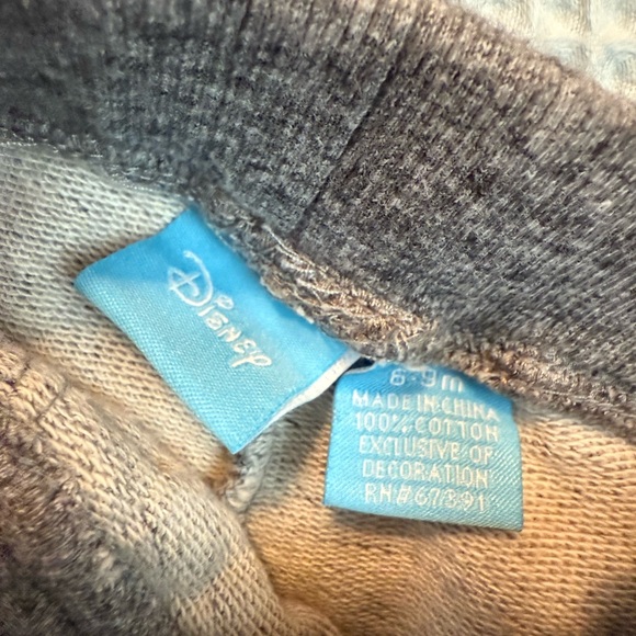 Disney Gray Kids Joggers with Black Mickey Accent - Picture 3 of 3